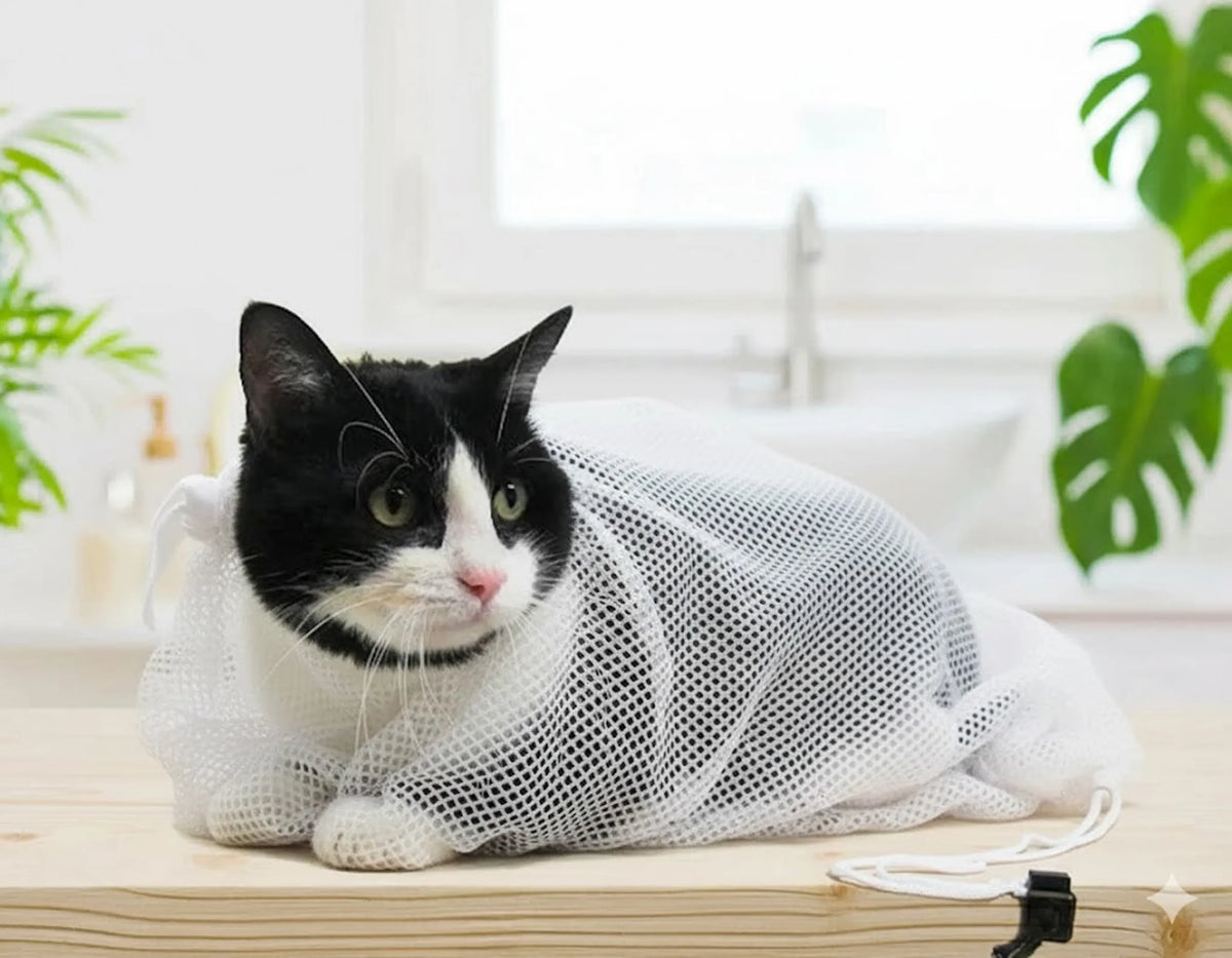 Mesh Cat Bath Sack