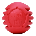 USA-K9 Stars and Stripes Ultra-Durable Rubber Chew Ball